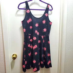 NWT H&M Divided black mini dress